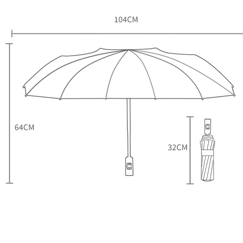 Umbrelă Xiaomi Sunshade UV Protection 24 Bone Tibetan Blue 2