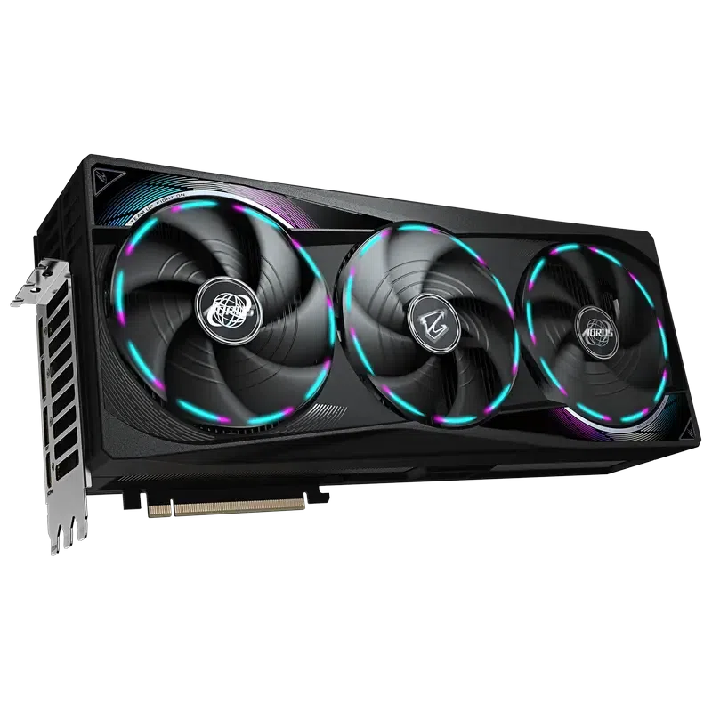 Видеокарта Gigabyte AORUS GeForce RTX 5090 MASTER, Черный 8
