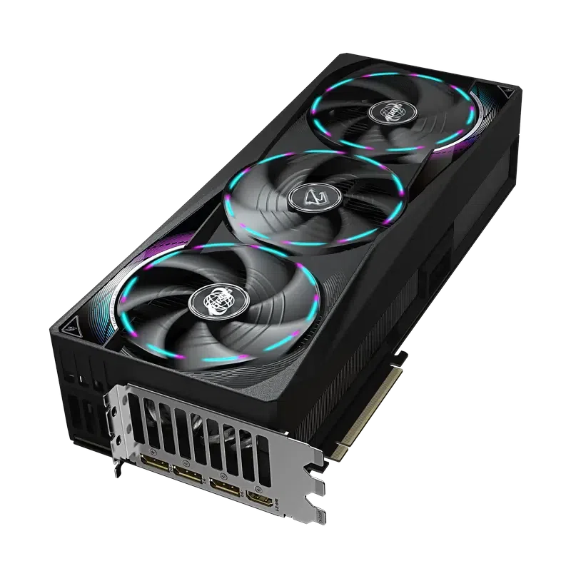 Видеокарта Gigabyte AORUS GeForce RTX 5090 MASTER, Черный 7
