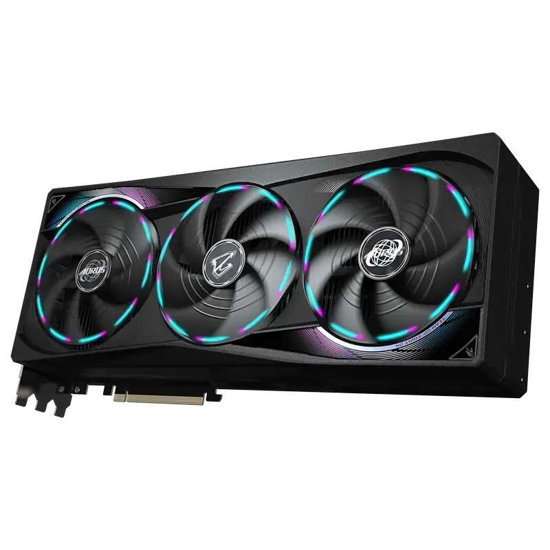 Видеокарта Gigabyte AORUS GeForce RTX 5090 MASTER, Черный 5