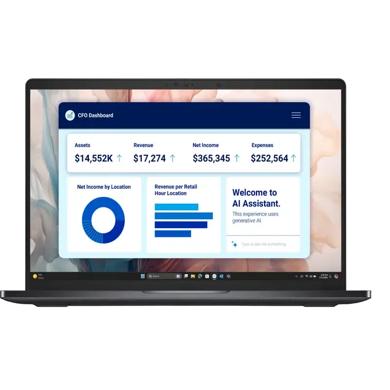 Laptop Business DELL Pro 14 Premium PA14250, Magnesium, 14" 2