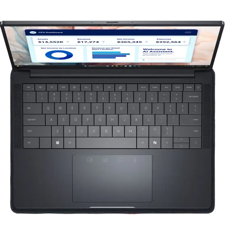 Laptop Business DELL Pro 14 Premium PA14250, Magnesium, 14" 3