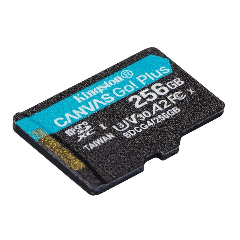 Карта памяти Kingston Canvas Go! Plus, 256Гб 4