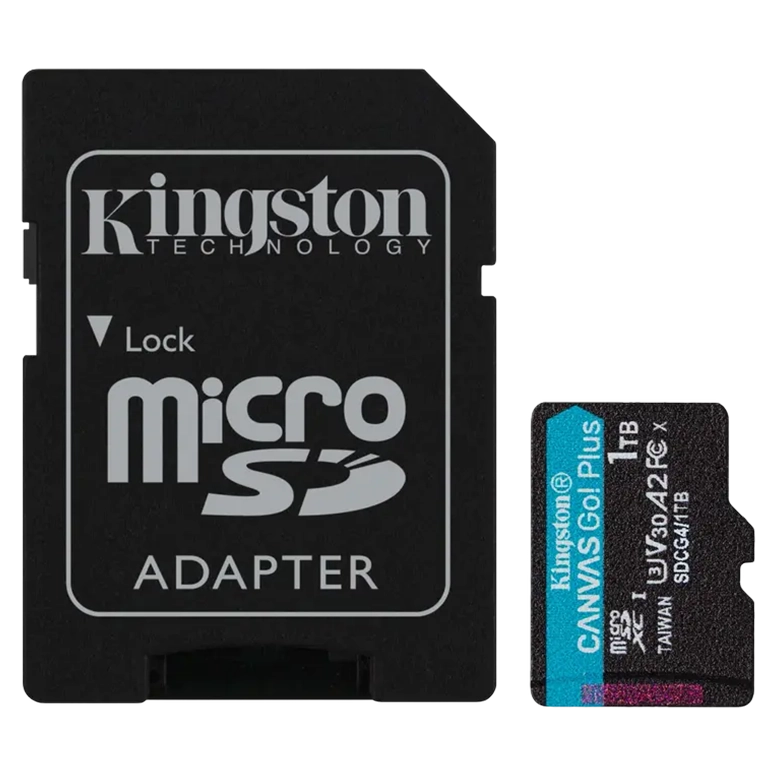 Карта памяти Kingston Canvas Go! Plus, 1024Гб