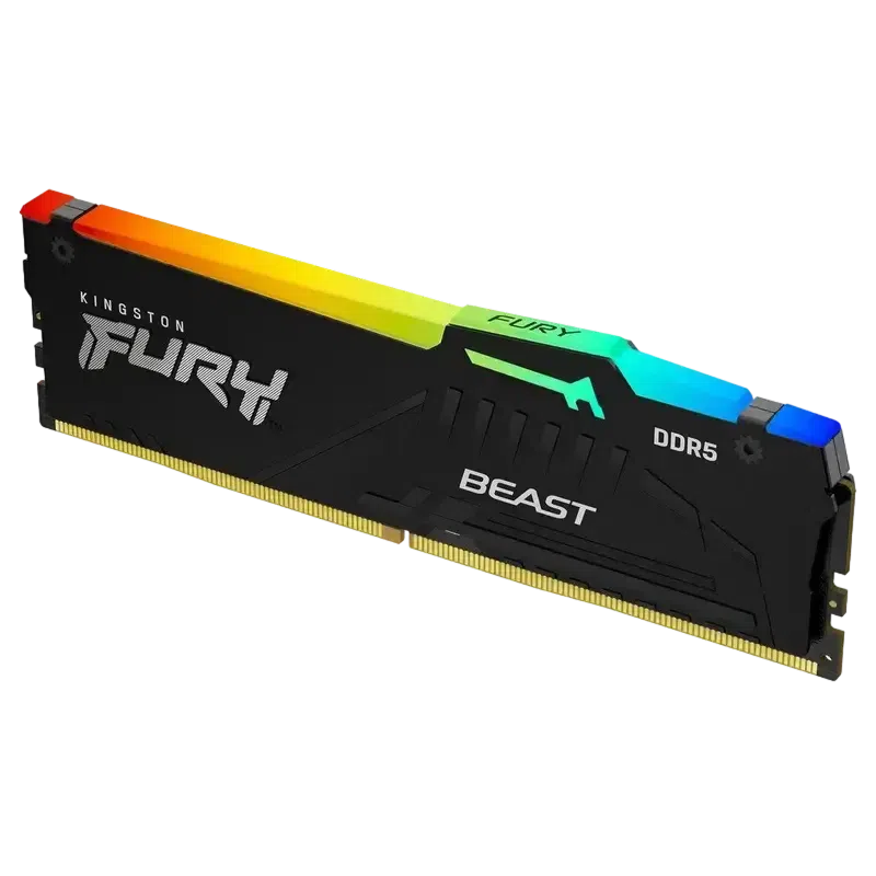 Memorie RAM Kingston FURY Beast RGB FURY Beast RGB 128GB, Negru 4
