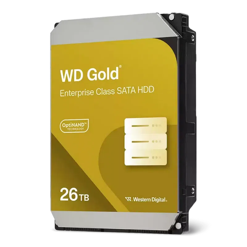 Unitate HDD Western Digital WD Gold, 26 TB, Gold 3