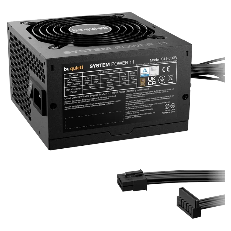 Блок питания для компьютеров be quiet! SYSTEM POWER 11, Черный
