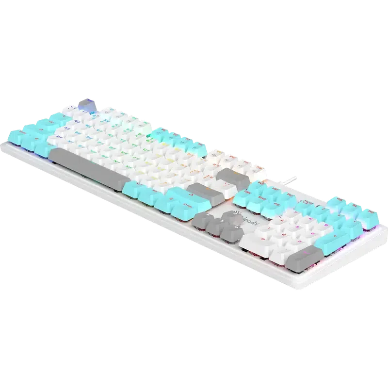Tastatură Bloody S510R, Cu fir, Icy White 7