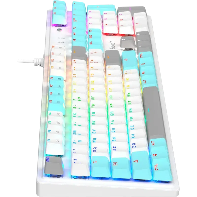 Tastatură Bloody S510R, Cu fir, Icy White 8