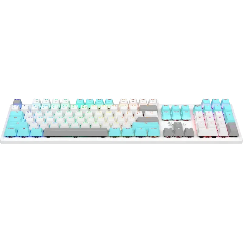 Tastatură Bloody S510R, Cu fir, Icy White 2