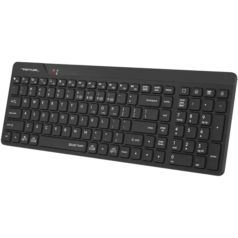 Клавиатура A4Tech FBK23 AS, Беспроводное, Чёрный 6