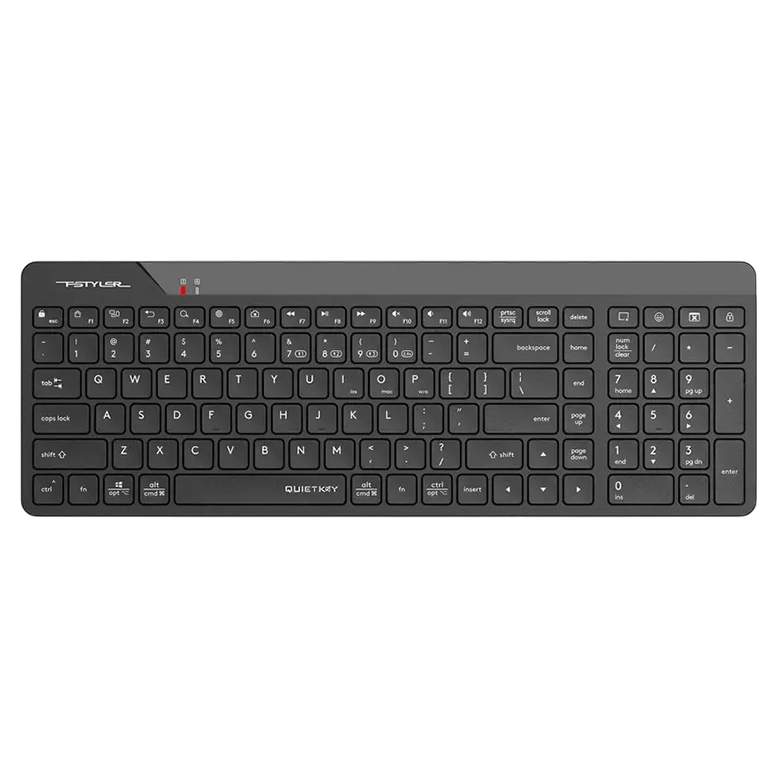 Клавиатура A4Tech FBK23 AS, Беспроводное, Чёрный