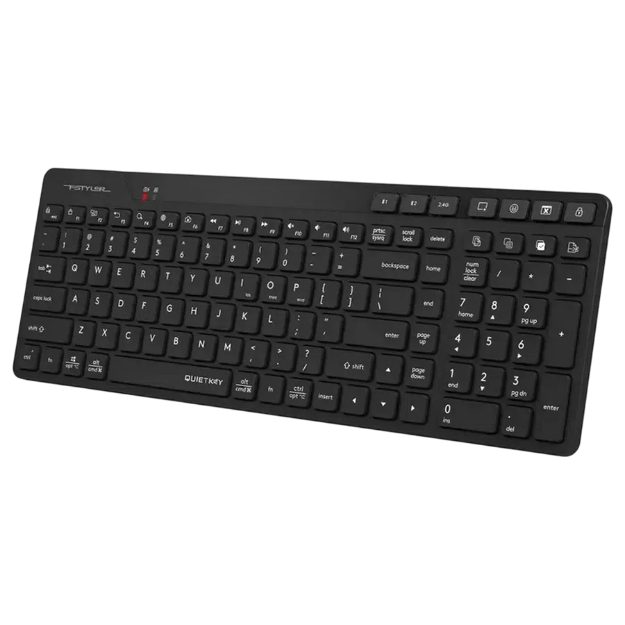 Клавиатура A4Tech FBK27C AS, Беспроводное, Чёрный 4