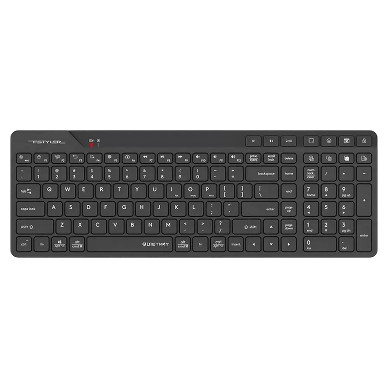Клавиатура A4Tech FBK27C AS, Беспроводное, Чёрный