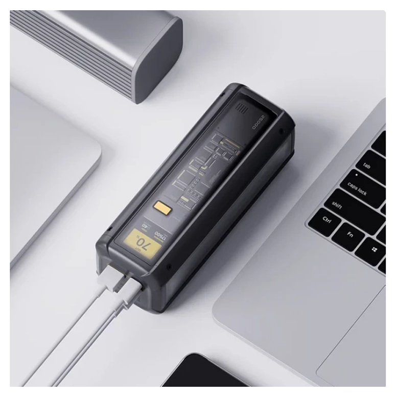 Портативный аккумулятор Xiaomi 25000mAh Power Bank 212W HyperCharge, Black 3