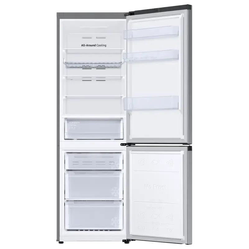 Холодильник Samsung RB34C602DSA/EF, Серебристый 5