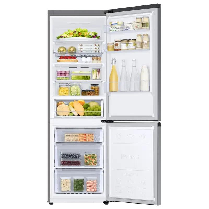 Холодильник Samsung RB34C602DSA/EF, Серебристый 4