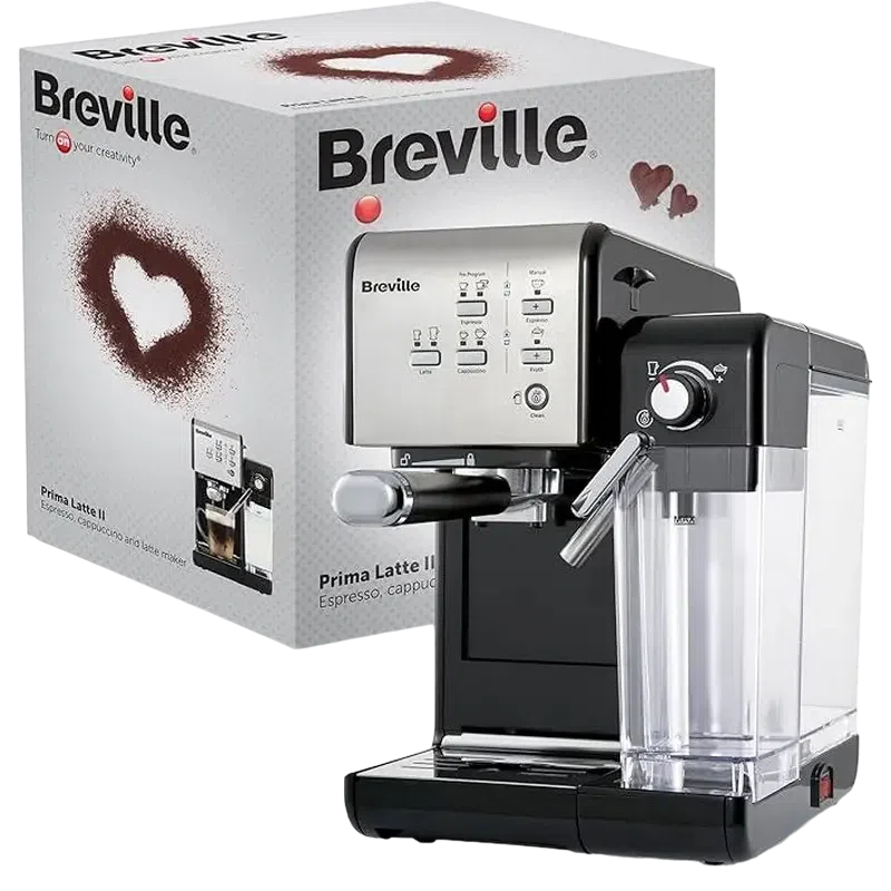 Кофеварка рожковая Breville VCF108X-01, Серебристый 5