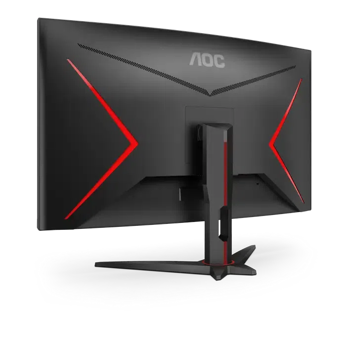 Игровой монитор 31.5" AOC C32G2ZE/BK, Черный/Красный 7