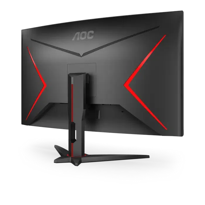 Игровой монитор 31.5" AOC C32G2ZE/BK, Черный/Красный 6