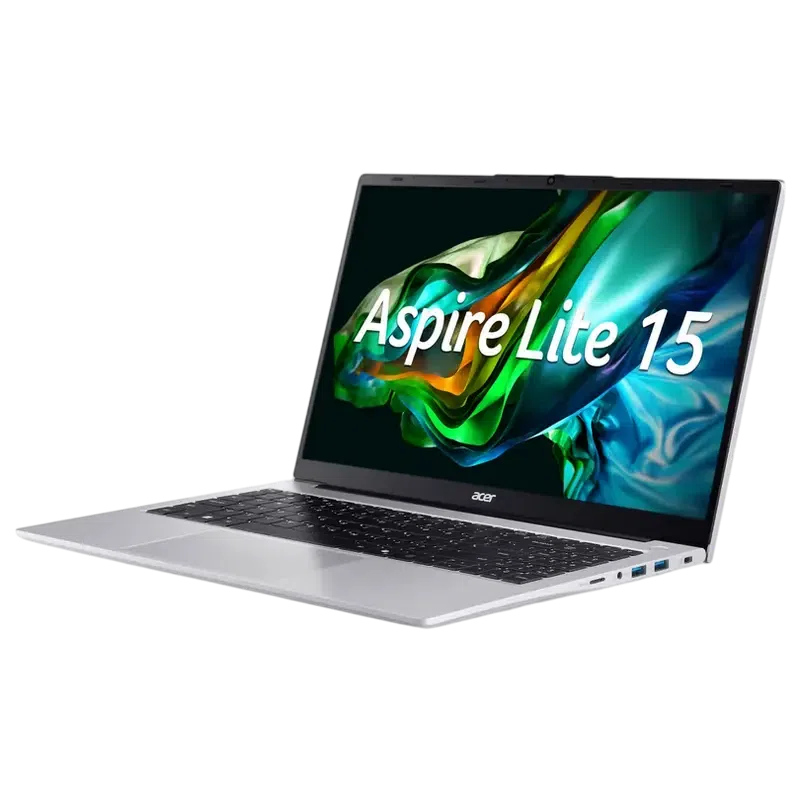 Laptop Acer Aspire Lite 15 AL15-41P, Light Silver, 15.6" 2