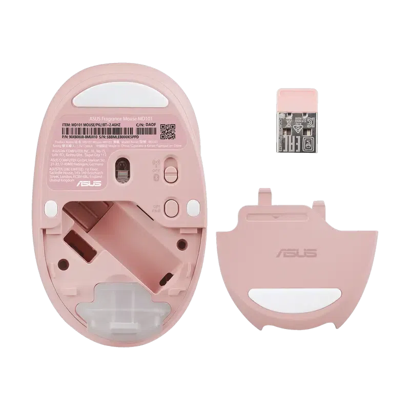 Беcпроводная мышь ASUS Fragrance MD101, Розовый 5