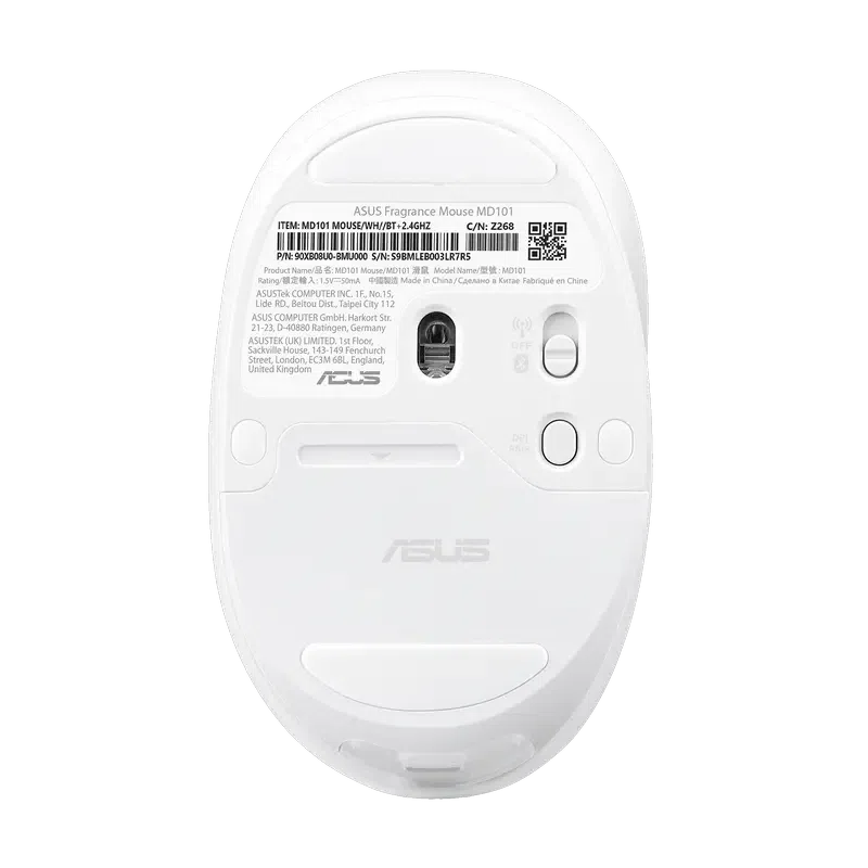 Беcпроводная мышь ASUS Fragrance MD101, Белый 5