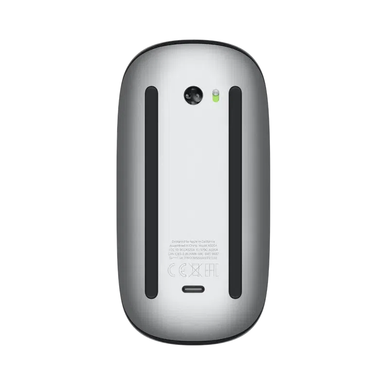 Mouse Wireless Apple Magic Mouse 2 A3204 USB-C, Multi-Touch Surface, Negru 2