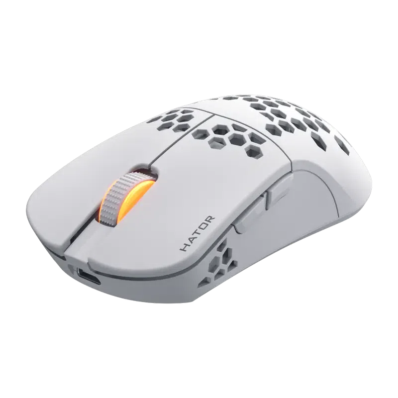 Gaming Mouse HATOR Stellar PRO, White 3