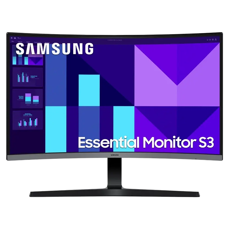 Монитор 27" Samsung S27D390, VA 1920x1080 FHD, Чёрный