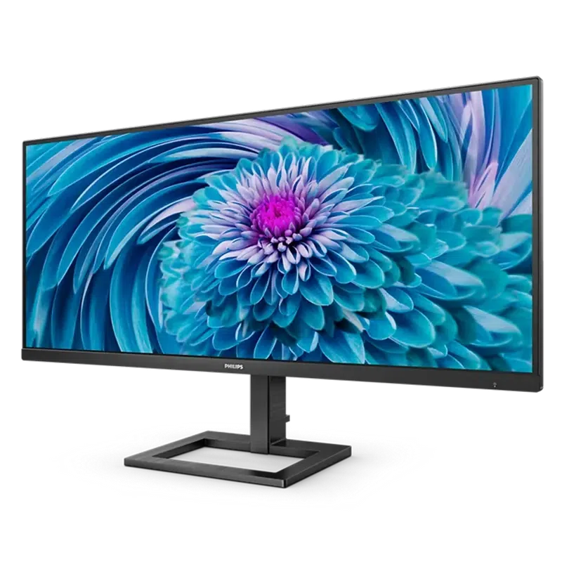 Монитор 34" Philips 346E2LAE, VA 3440x1440 WQHD, Чёрный 3