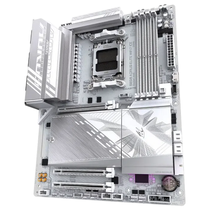Placă de bază Gigabyte B850 A ELITE WF7 ICE AM5 ATX 2