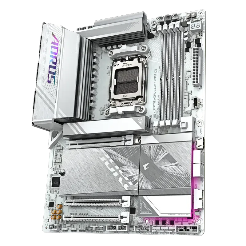 Placă de bază Gigabyte X870E A ELITE WF7 ICE AM5 ATX 2