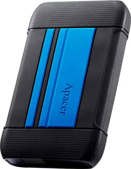 Внешний жесткий диск Apacer AC633, 1TB, Черный/Синий 3