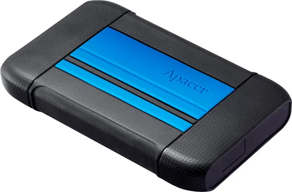 Внешний жесткий диск Apacer AC633, 1TB, Черный/Синий 2