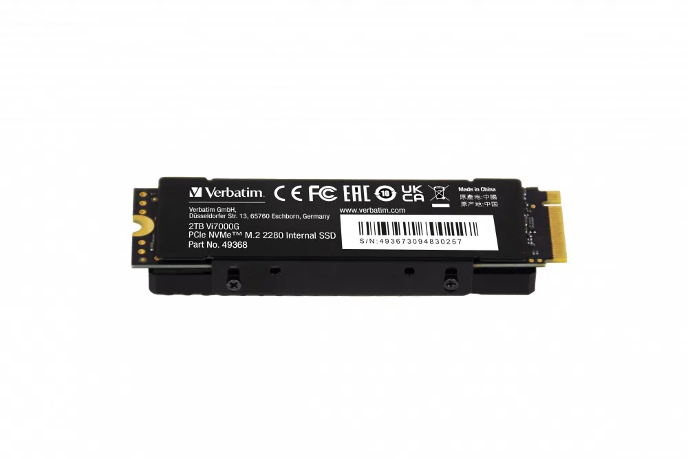 Накопитель SSD Verbatim Vi7000G, 4 ТБ, Black 3