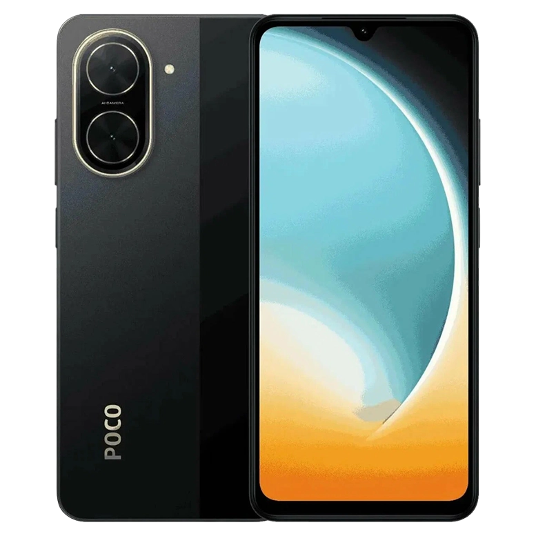 POCO C71 4/128 ГБ Black