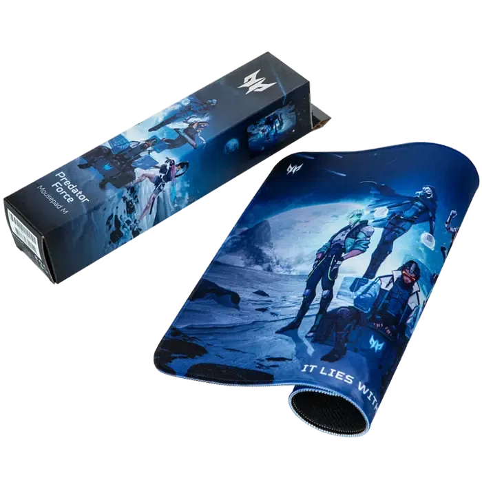 Игровой коврик для мыши Acer Predator PMP450, Medium, Blue 3