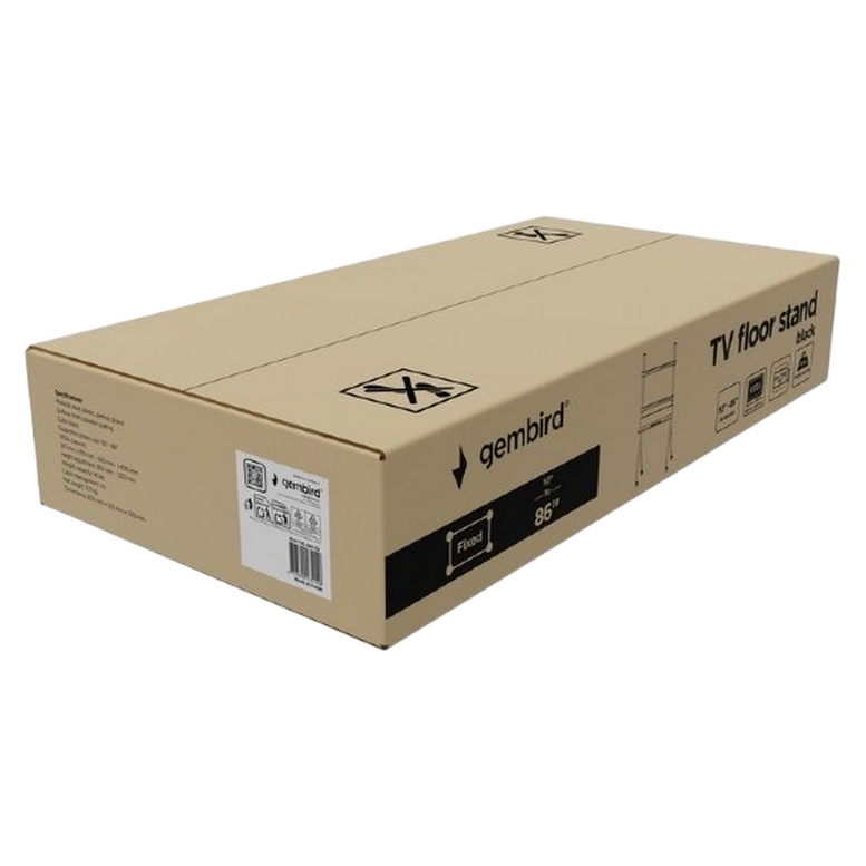 Кронштейн для телевизора Gembird TVS-86F-02, Черный 12