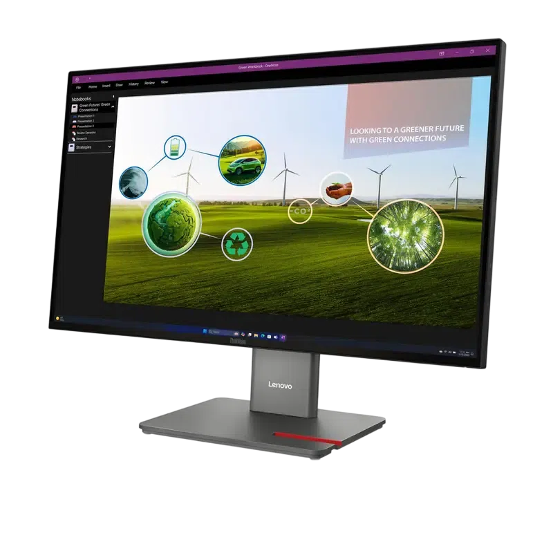 Монитор 27" Lenovo P27q-40, IPS 2560x1440 WQHD, Eclipse Black 2