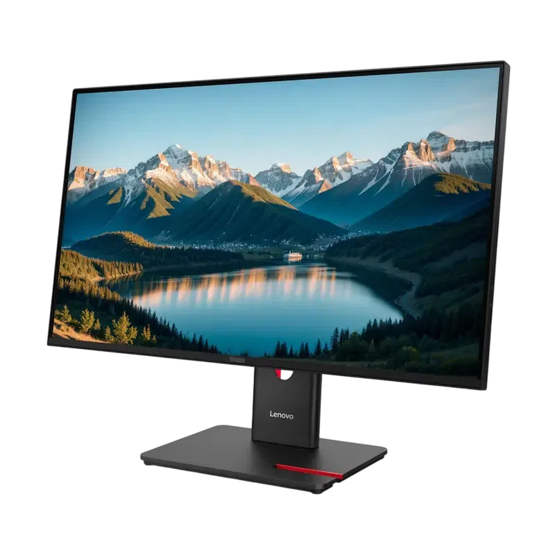 Монитор 27" Lenovo T27q-40, IPS 2560x1440 WQHD, Eclipse Black 3