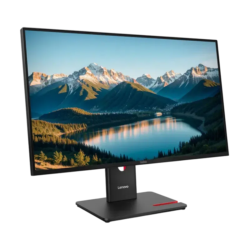 Монитор 27" Lenovo T27q-40, IPS 2560x1440 WQHD, Eclipse Black 2