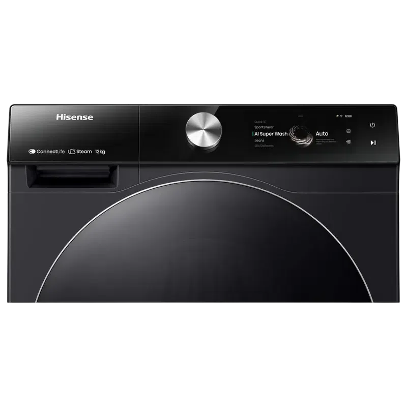 Mașină de spălat Hisense WF7S1247BB, Black 5