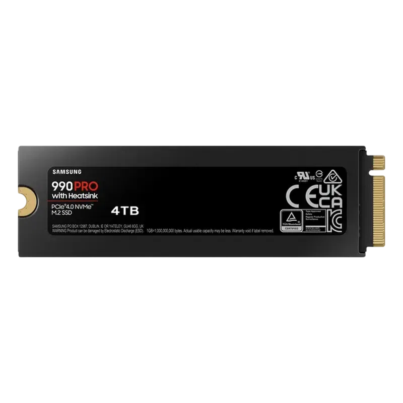 Unitate SSD Samsung 990 PRO, MZ-V9P4T0CW, 4 TB, Black 3