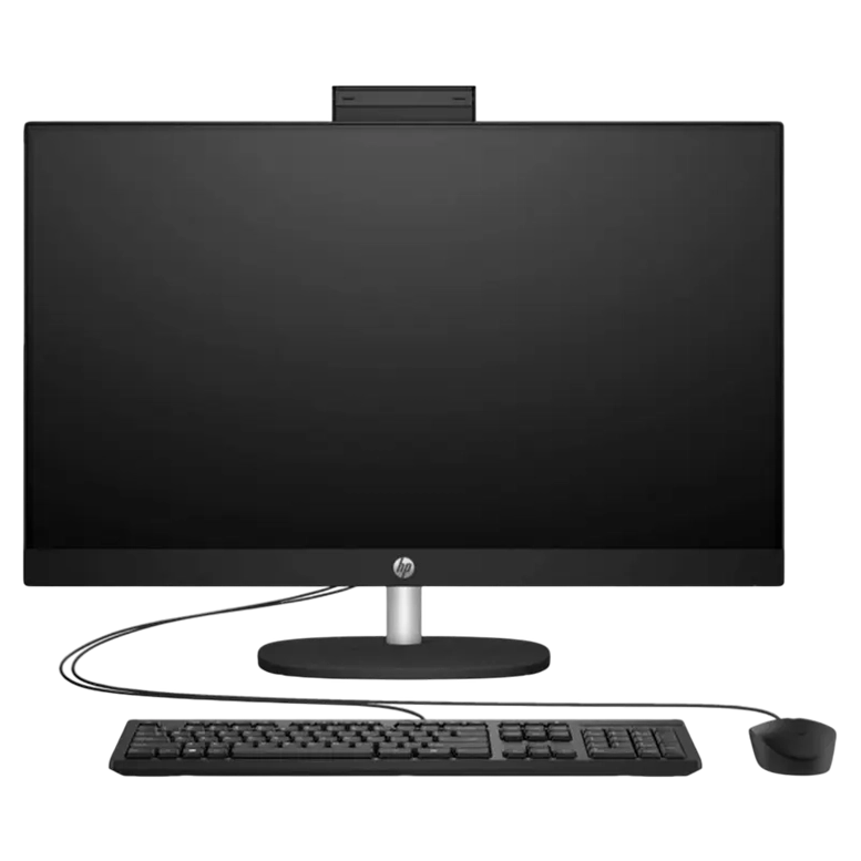 Computer All-in-One HP 27-cr1005ci, Core Ultra 7, 16GB/1TB, 60 Hz, Negru
