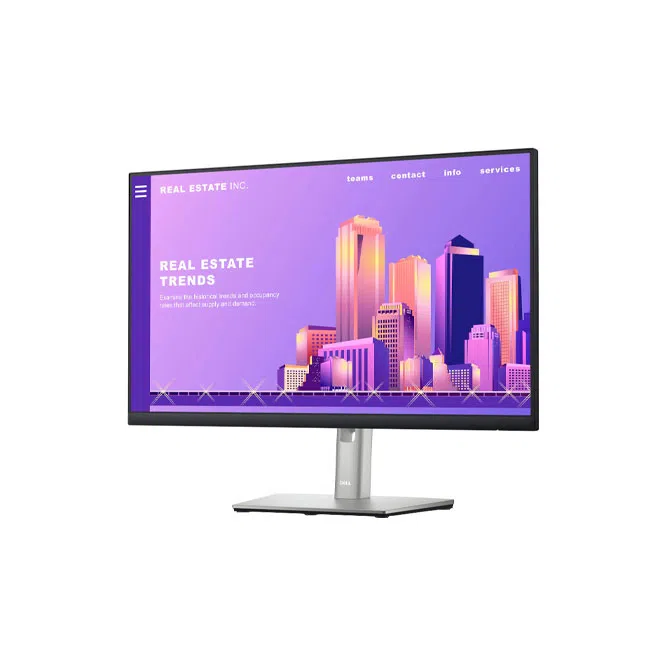 Monitor 23.8" Dell P2422H, Full HD IPS 1920x1080, Negru 2
