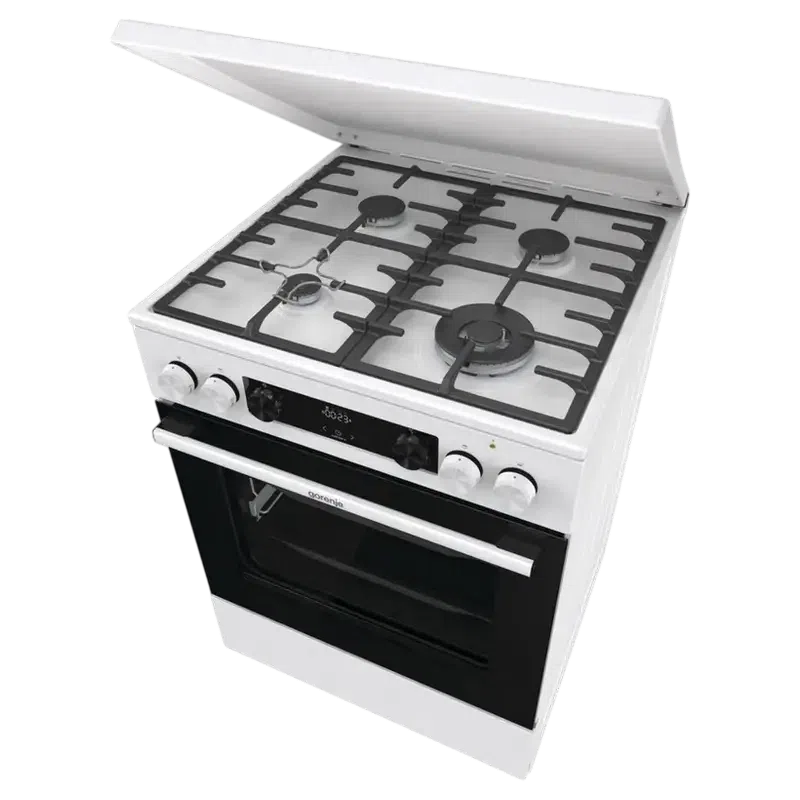 Комбинированная плита Gorenje GKS6C71WA, White 5