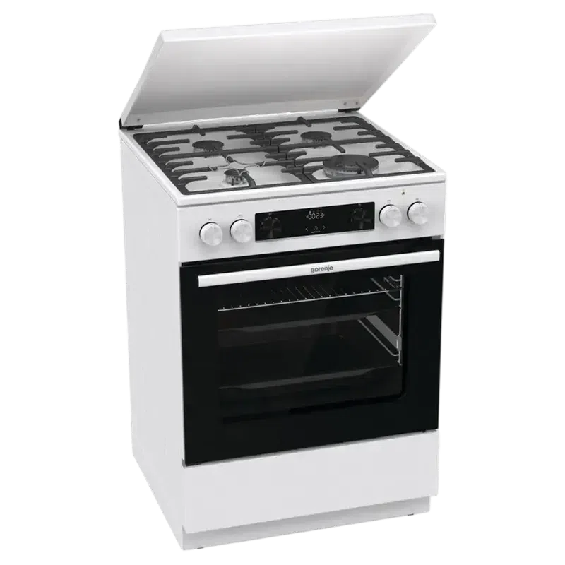 Комбинированная плита Gorenje GKS6C71WA, White 3
