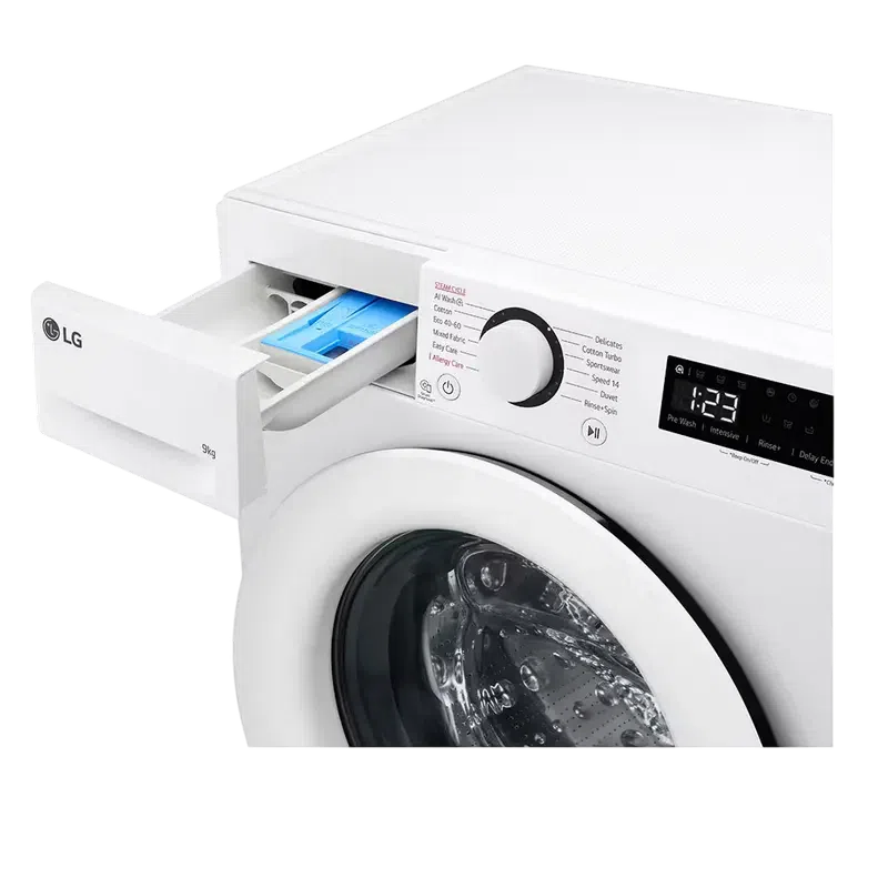 Mașină de spălat rufe LG F2WR509SWW, 9kg, Alb 11