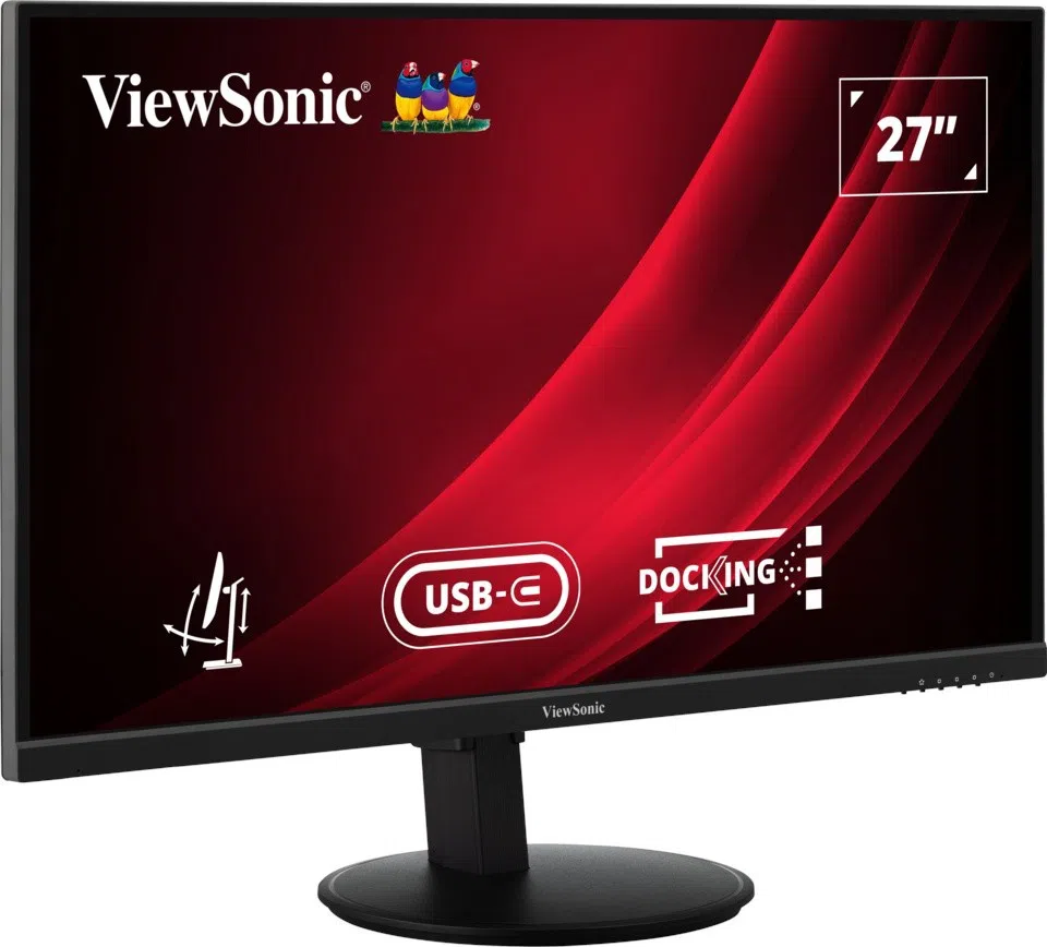 Монитор 27" ViewSonic VG2709U-2K, IPS 2560x1440 QHD, Черный 2